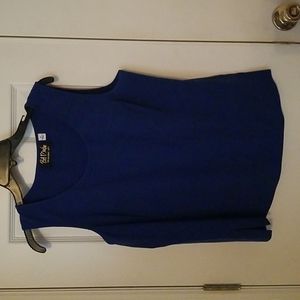 Bob Mackie Cobalt Blue Ladies Sleeveless Top